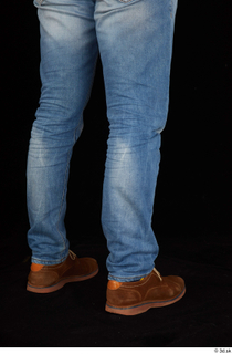 Orest blue jeans brown shoes calf casual dressed 0006.jpg